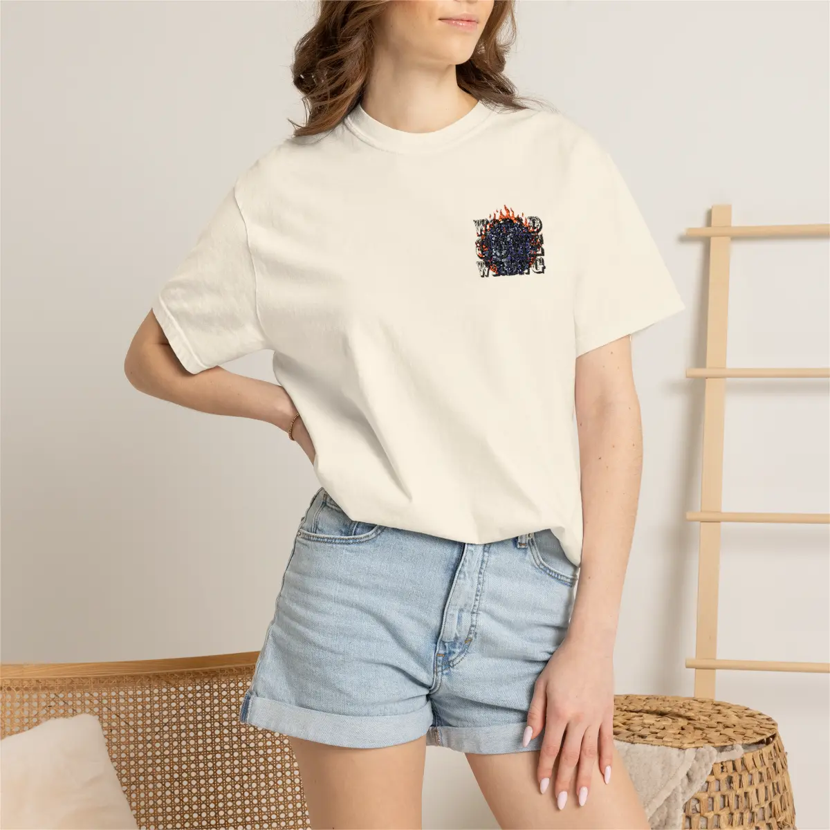 World Gone Wrong - Global Meltdown T-Shirt (Embroidered)